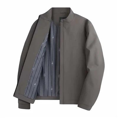 Mock Neck Casual Jacka