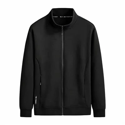 Zip-Casual coat med dragkedja